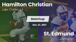 Matchup: Hamilton Christian vs. St. Edmund  2017
