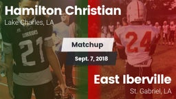 Matchup: Hamilton Christian vs. East Iberville   2018