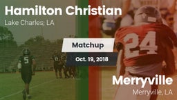 Matchup: Hamilton Christian vs. Merryville  2018