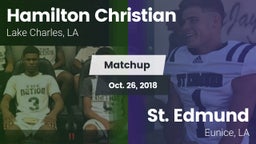 Matchup: Hamilton Christian vs. St. Edmund  2018