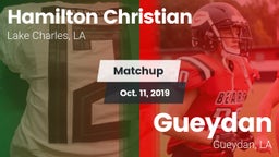 Matchup: Hamilton Christian vs. Gueydan  2019