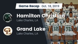 Recap: Hamilton Christian  vs. Grand Lake  2019