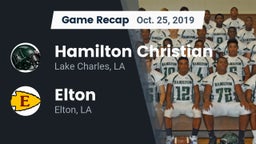 Recap: Hamilton Christian  vs. Elton  2019