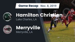 Recap: Hamilton Christian  vs. Merryville  2019