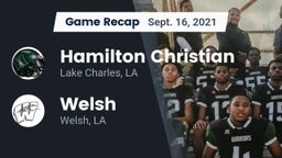 Recap: Hamilton Christian  vs. Welsh  2021