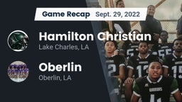 Recap: Hamilton Christian  vs. Oberlin  2022