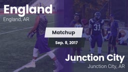 Matchup: England vs. Junction City  2017