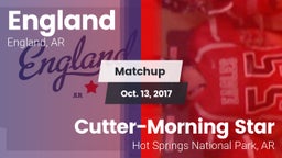 Matchup: England vs. Cutter-Morning Star  2017