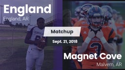 Matchup: England vs. Magnet Cove  2018