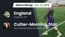 Recap: England  vs. Cutter-Morning Star  2018