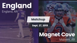 Matchup: England vs. Magnet Cove  2019