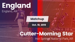 Matchup: England vs. Cutter-Morning Star  2019