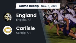 Recap: England  vs. Carlisle  2020