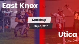 Matchup: East Knox vs. Utica  2017