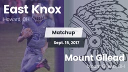 Matchup: East Knox vs. Mount Gilead  2017