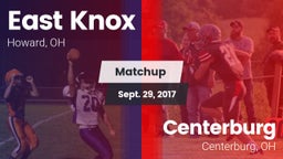 Matchup: East Knox vs. Centerburg  2017