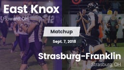 Matchup: East Knox vs. Strasburg-Franklin  2018