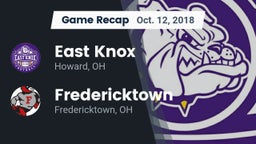 Recap: East Knox  vs. Fredericktown  2018