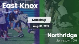 Matchup: East Knox vs. Northridge  2019