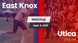 Matchup: East Knox vs. Utica  2019