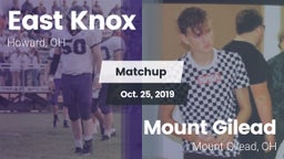 Matchup: East Knox vs. Mount Gilead  2019