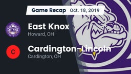 Recap: East Knox  vs. Cardington-Lincoln  2019