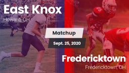 Matchup: East Knox vs. Fredericktown  2020