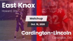 Matchup: East Knox vs. Cardington-Lincoln  2020