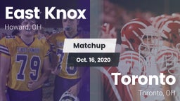 Matchup: East Knox vs. Toronto 2020
