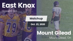 Matchup: East Knox vs. Mount Gilead  2020