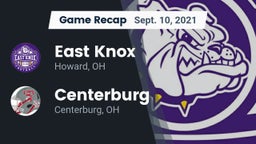 Recap: East Knox  vs. Centerburg  2021