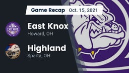 Recap: East Knox  vs. Highland  2021