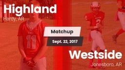 Matchup: Highland vs. Westside  2017