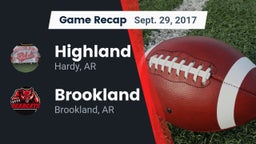 Recap: Highland  vs. Brookland  2017