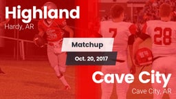 Matchup: Highland vs. Cave City  2017