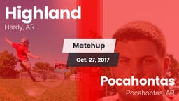 Matchup: Highland vs. Pocahontas  2017