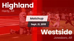 Matchup: Highland vs. Westside  2018