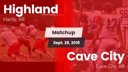 Matchup: Highland vs. Cave City  2018