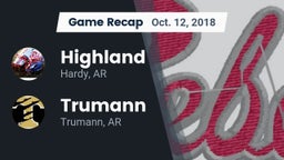 Recap: Highland  vs. Trumann  2018