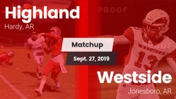 Matchup: Highland vs. Westside  2019