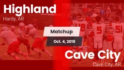 Matchup: Highland vs. Cave City  2019
