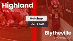 Matchup: Highland vs. Blytheville  2020