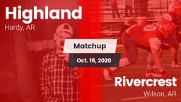 Matchup: Highland vs. Rivercrest  2020