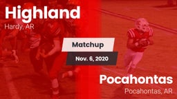 Matchup: Highland vs. Pocahontas  2020