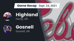 Recap: Highland  vs. Gosnell  2021