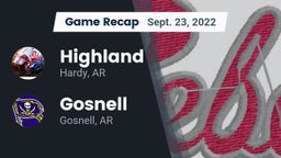 Recap: Highland  vs. Gosnell  2022