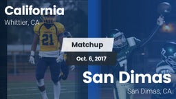 Matchup: California vs. San Dimas  2017
