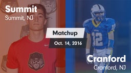 Matchup: Summit vs. Cranford  2016