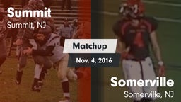 Matchup: Summit vs. Somerville  2016