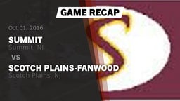 Recap: Summit  vs. Scotch Plains-Fanwood  2016